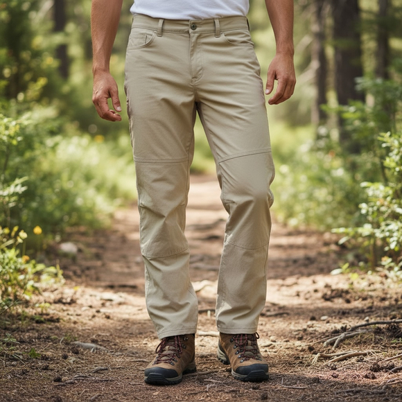 Eddie Bauer Other - Men's Eddie Bauer Cargo Hiking Pants 36 Beige
